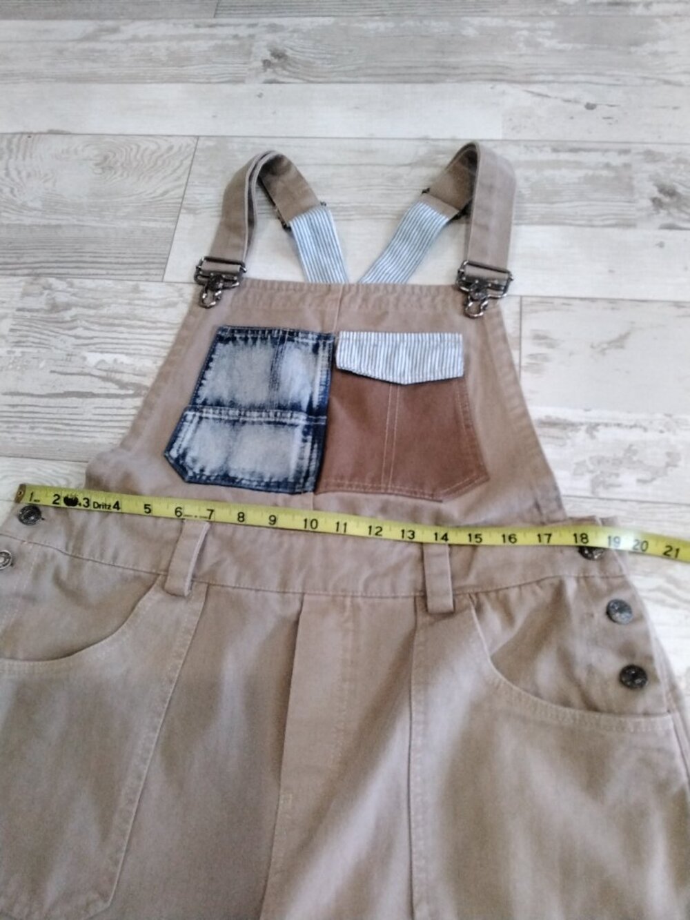 Patchwork Overalls - Picture 5 of 6